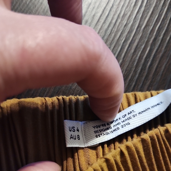 Ribbed Mustard Pantsuit - Picture 10 of 10